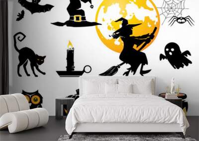 Halloween set Wall mural