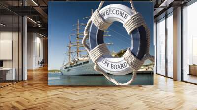 sailing ship Wall mural