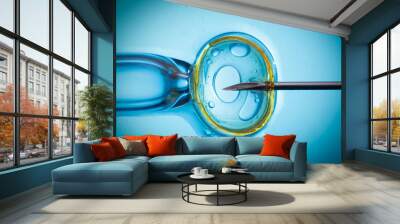 In vitro fertilisation, IVF macro concept, shallow dof. Wall mural