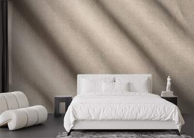 Color cotton surface as background. Eco material Wall mural