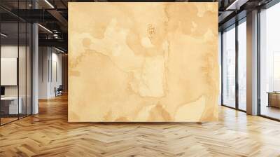 Sheet of parchment paper as background, top view Wall mural