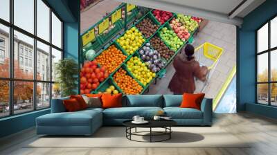 supermarket Wall mural