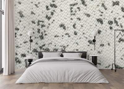 Texture of soft fabric as background, top view Wall mural