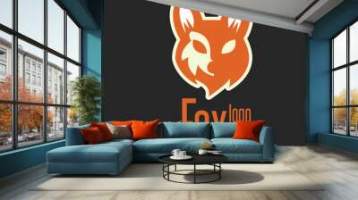 fox logo 2 Wall mural