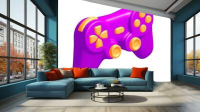 Game controller or gamepad for videogames. Wall mural