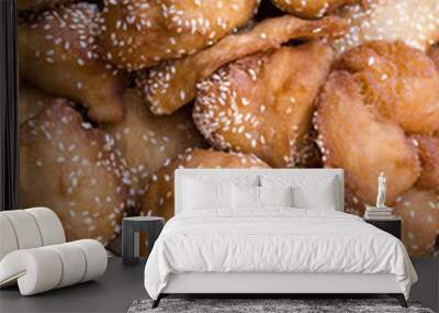 A “Phongko” fried dough snack chinesse style Wall mural