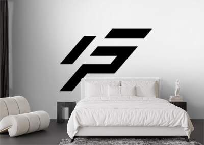 Initial GP logo concept design Wall mural