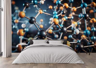 Molecule and Atom Structure Model






 Wall mural