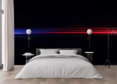 An abstract neon light effect. Neon effect. Neon light. Wall mural