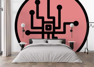 symbol Wall mural