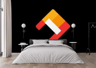 app logo Wall mural