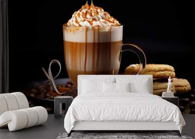 caramel cappuccino  Wall mural