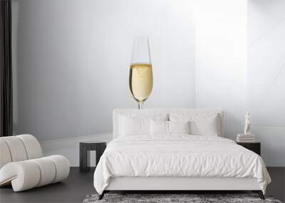 champagne glasses on a table Wall mural