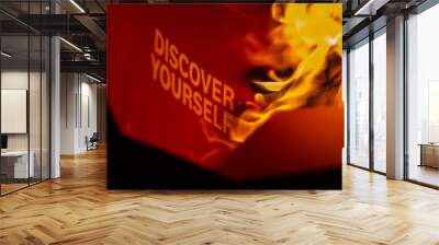 Discover Yourself Wall mural