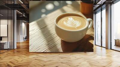 Cozy Coffee Moment Wall mural