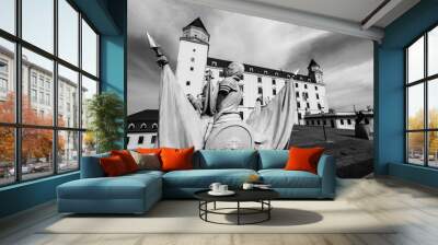 Bratislava Castle.  Bratislava, Slovakia  Wall mural