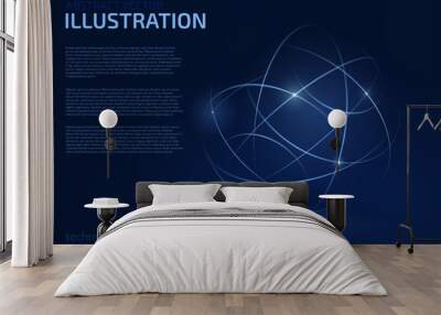 Abstract vector illustration Wall mural