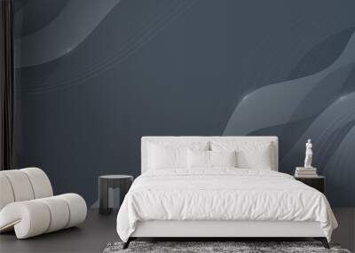 Abstract web banner template. Wall mural