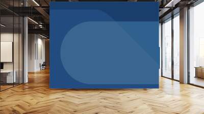 Blue abstract gradient background pattern vector	 Wall mural