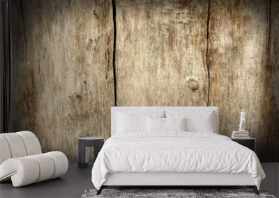 Vintage wood texture Wall mural