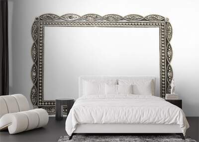 antique metal picture and photo frame Wall mural