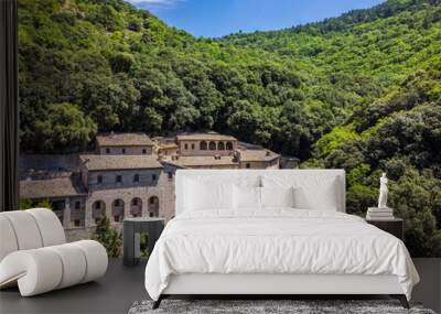 Hermitage of the Prisons of Assisi. Pristine religious place. Wall mural