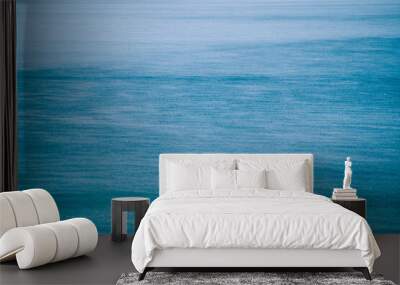 Abstract blue water background wallpaper Wall mural