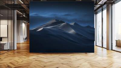 Dune 7 Namibia at night Wall mural