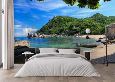 Thailand lagoon on a remote island Wall mural