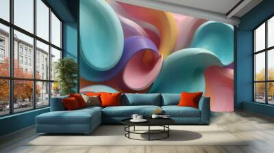 abstract colorful background Wall mural