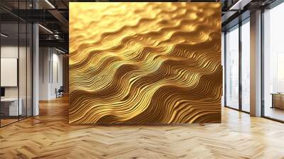 background of gold Wall mural