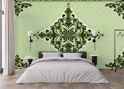 floral background Wall mural