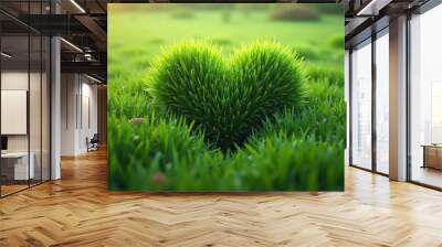 green grass Wall mural