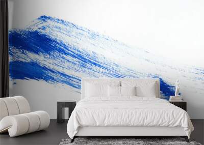 Blue paint Wall mural