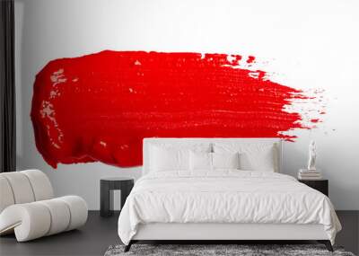 Red paint Wall mural