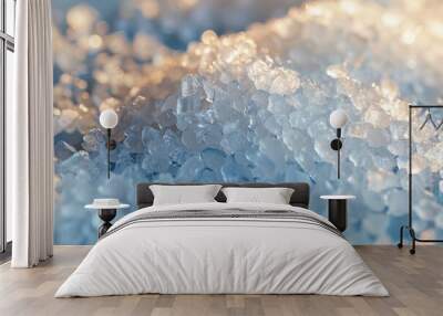 Celtic Sea Salt Crystals Shimmering Wall mural