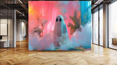 Ghostly Apparition in a Dreamlike Setting Wall mural