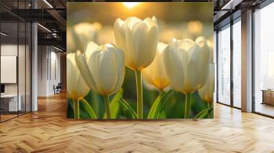 minimalist background with spring motiv professional photography Wall mural