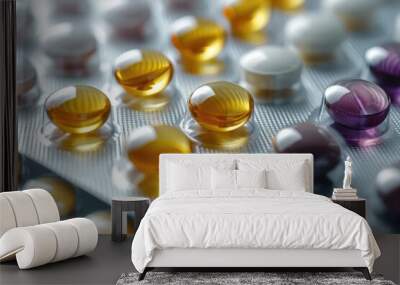 pharmaceutical packaging types professional photography Wall mural