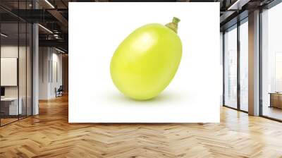 green grape isolated Wall mural