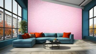 pink paper background Wall mural