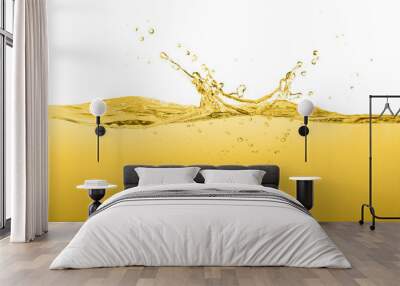 Vegetable oil splash Wall mural