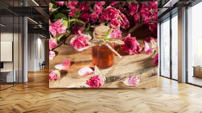 Rose Essential Oil Wall mural