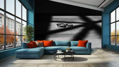 Rings Wall mural