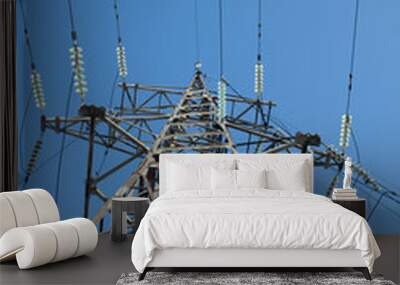 transmission tower Wall mural