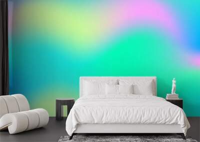 Bright smooth mesh blurred futuristic pattern Wall mural