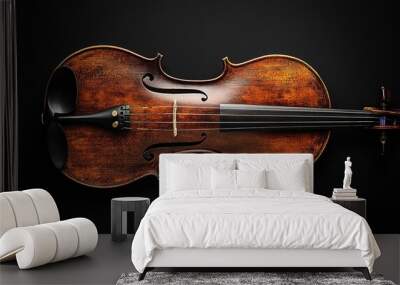 antique violin Wall mural