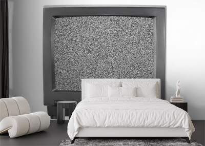 TV with blank screen Wall mural