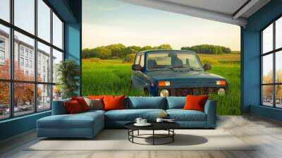 Russian SUV Lada Niva (VAZ 2121) Wall mural