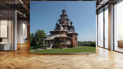 Orthodox church in Suzdal Wall mural